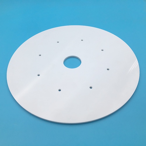 Ultra thin wear-resistant circular zirconia ceramic plate