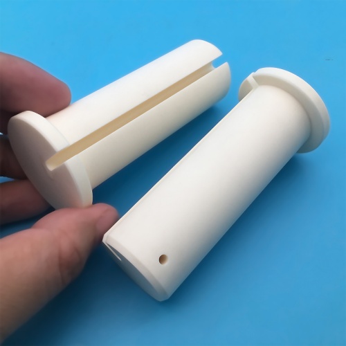 Customized precision 99 alumina ceramic T-shaped plunger