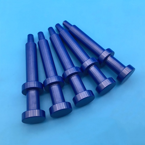 Blue high-temperature resistant zirconia ceramic positioning cylindrical pin