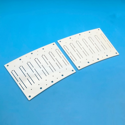 Customized laser cutting of alumina ceramic substrate sheets