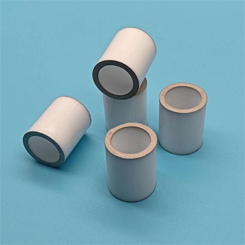 Metallized ceramic circle