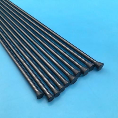 Silicon nitride ceramic long rod drilling
