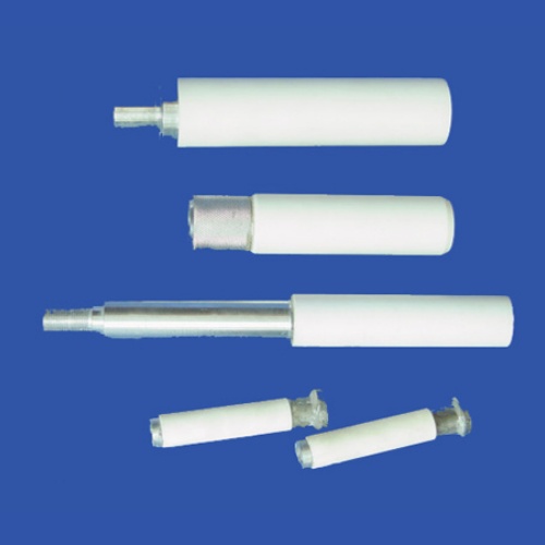 Customized length alumina ceramic plunger