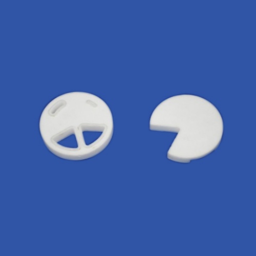 Special-shaped alumina ceramic valve