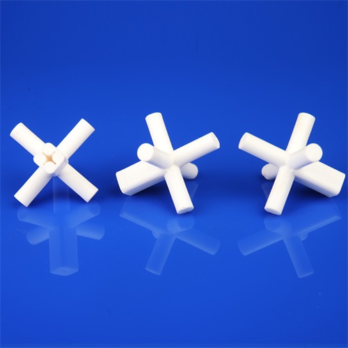 High hardness alumina ceramic shaped structural components