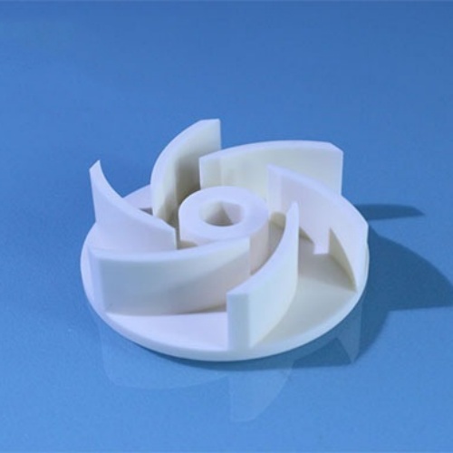 Aluminum oxide ceramic impeller