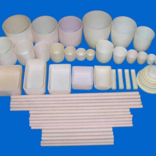 Corrosion resistant alumina ceramic crucible