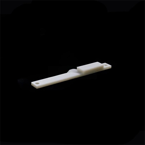 Aluminum nitride ceramic perforated long strip shaped spare parts