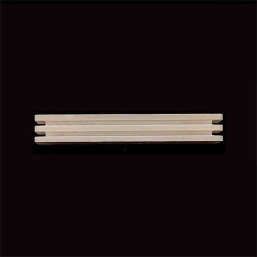 Aluminum nitride ceramic slotted drilling