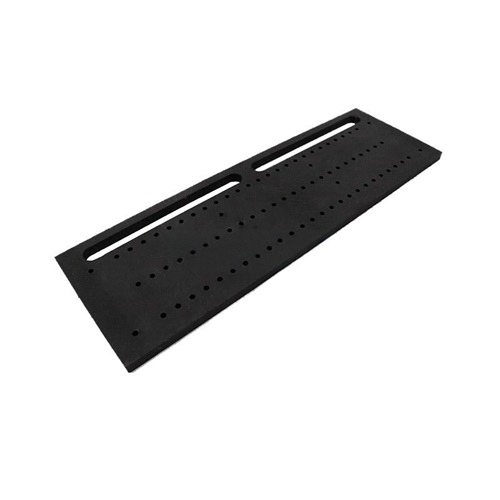 Black silicon nitride ceramic laser cutting plate
