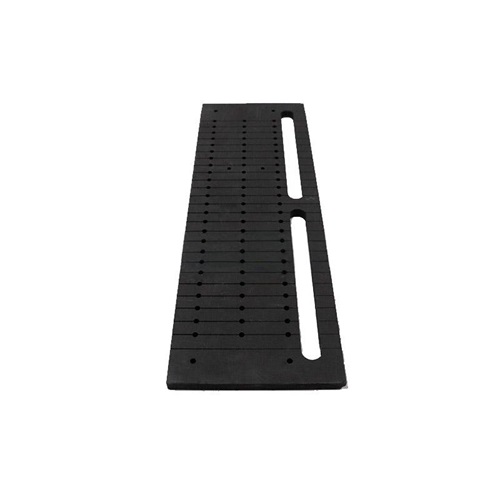 Black silicon nitride ceramic laser cutting plate