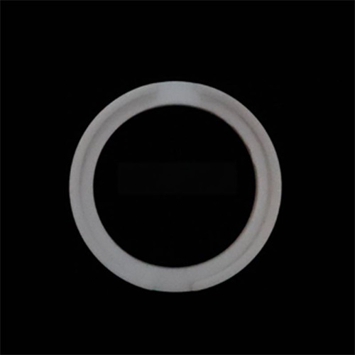 Large diameter ZTA ceramic snap ring