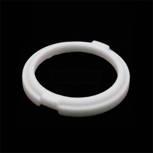 Large diameter ZTA ceramic snap ring
