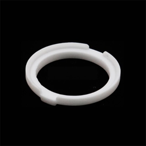 Large diameter ZTA ceramic snap ring
