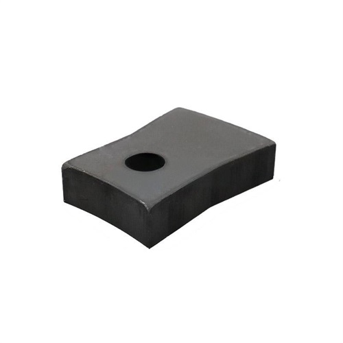 Silicon nitride ceramic perforated irregular block