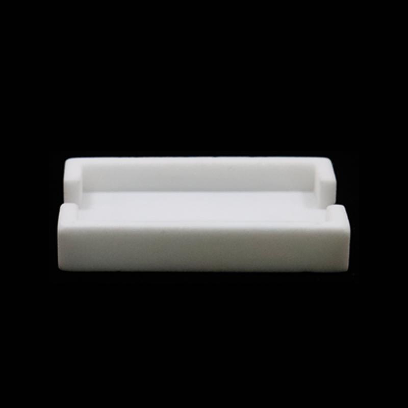 Boron nitride ceramic square groove plate