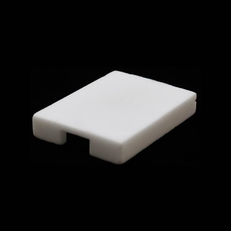 Boron nitride ceramic square groove plate