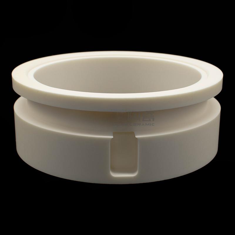 Circular structure wear-resistant alumina ceramic ring