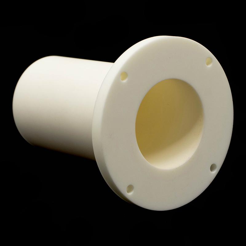 Cylindrical alumina ceramic tube shell parts