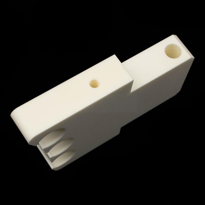 Irregular geometric shape shaped alumina ceramic components