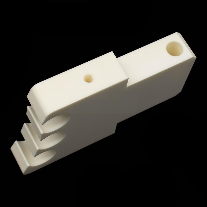 Irregular geometric shape shaped alumina ceramic components