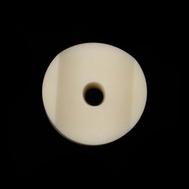 Multi surface irregular design center through-hole alumina special ceramic parts