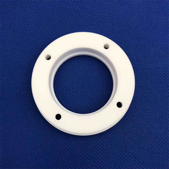 What are the difficulties in processing alumina ceramic flanges