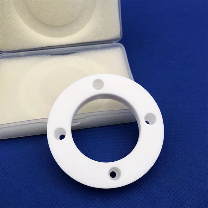 What are the difficulties in processing alumina ceramic flanges