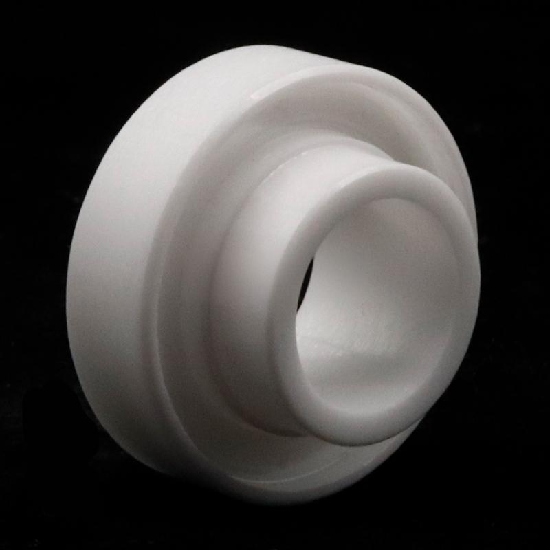 White zirconia ceramic interface ring