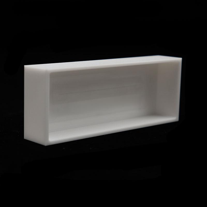 Zirconia ceramic square crucible