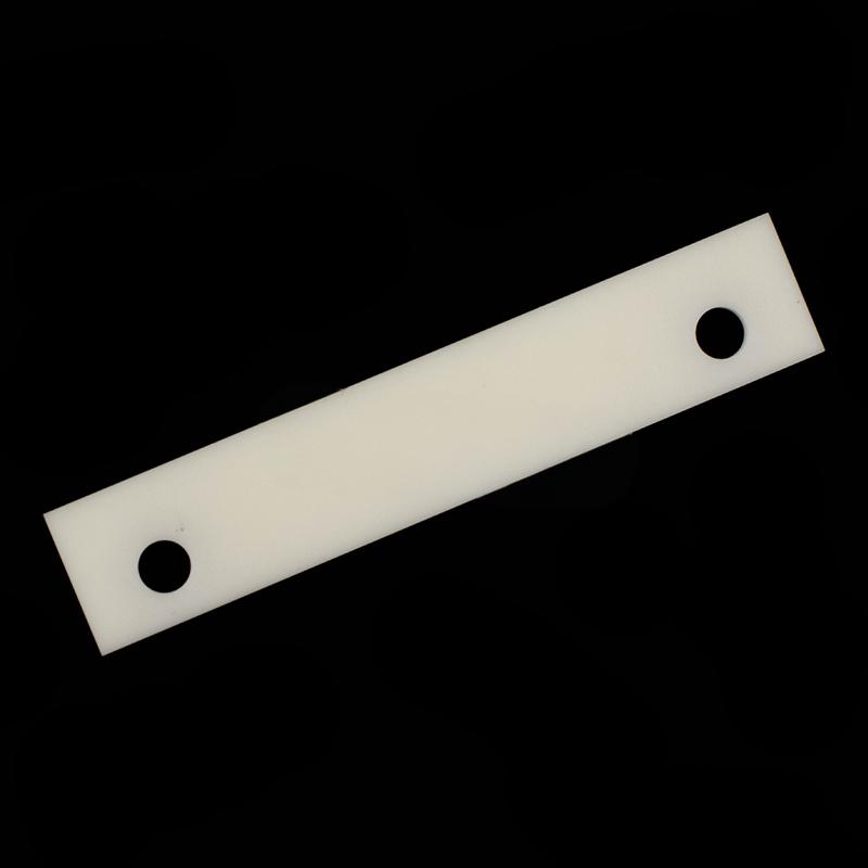 Aluminum oxide ceramic perforated long strip block