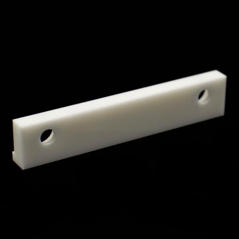 Aluminum oxide ceramic perforated long strip block