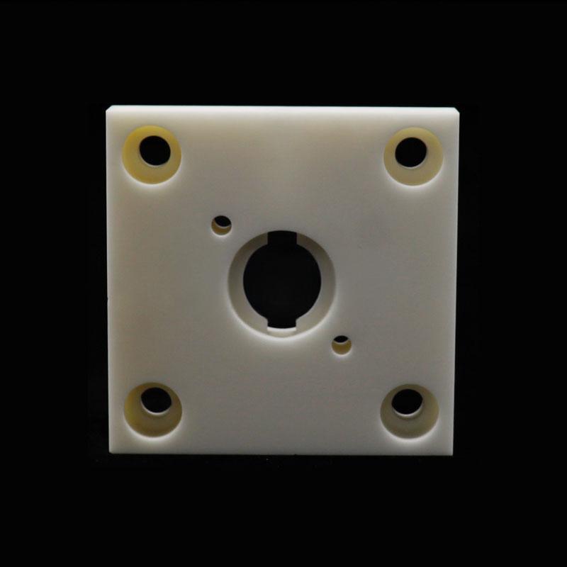 Aluminum oxide ceramic punching center bracket