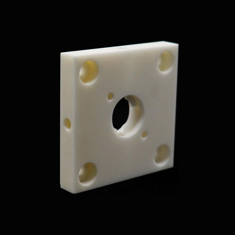 Aluminum oxide ceramic punching center bracket