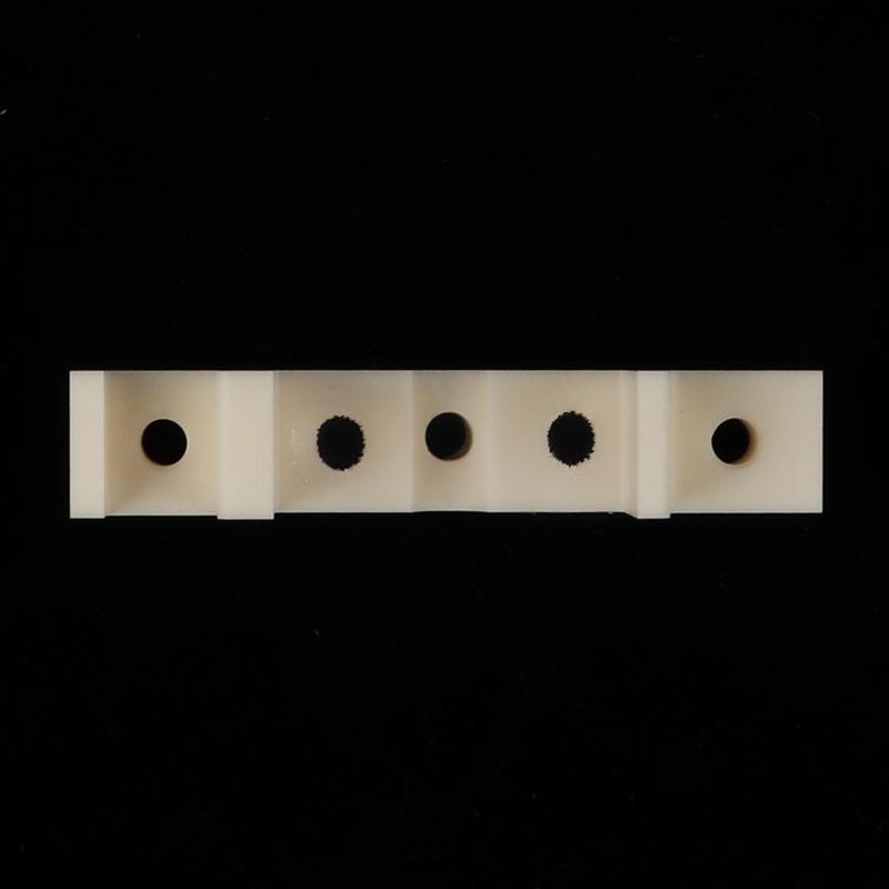 Complex structural components of porous and multi convex zirconia ceramics