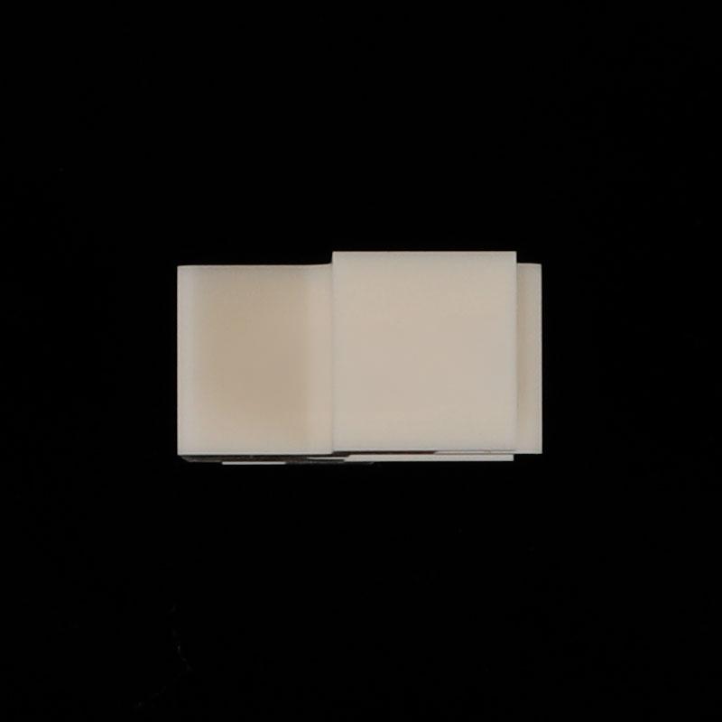 Complex structural components of porous and multi convex zirconia ceramics