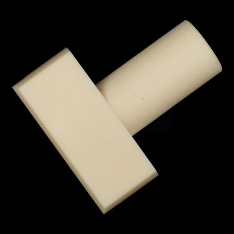 Cylindrical body, square base structure, alumina ceramic structural component
