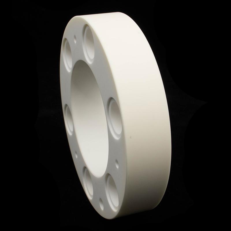 Porous alumina ceramic components