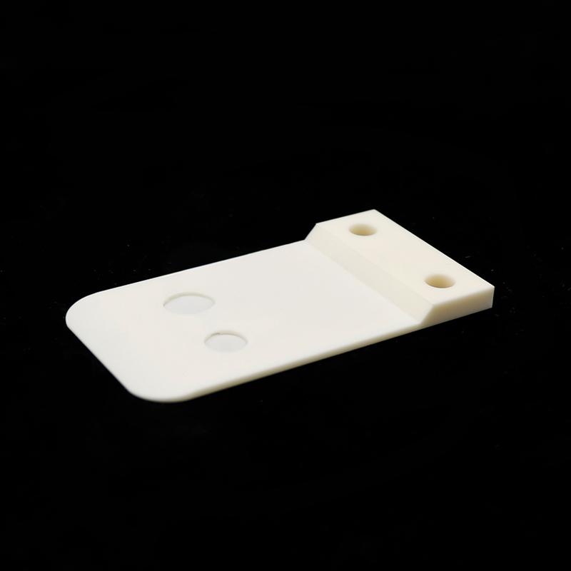 Rectangular matrix porous design alumina ceramic plate