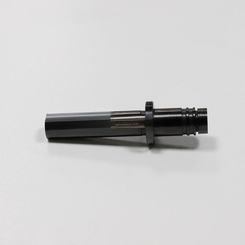 Cylindrical silicon carbide ceramic shaft