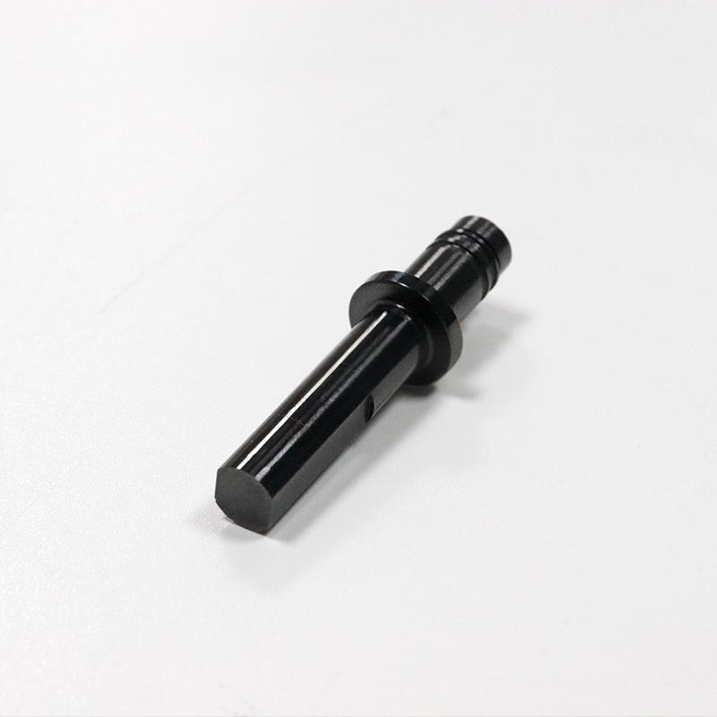 Cylindrical silicon carbide ceramic shaft