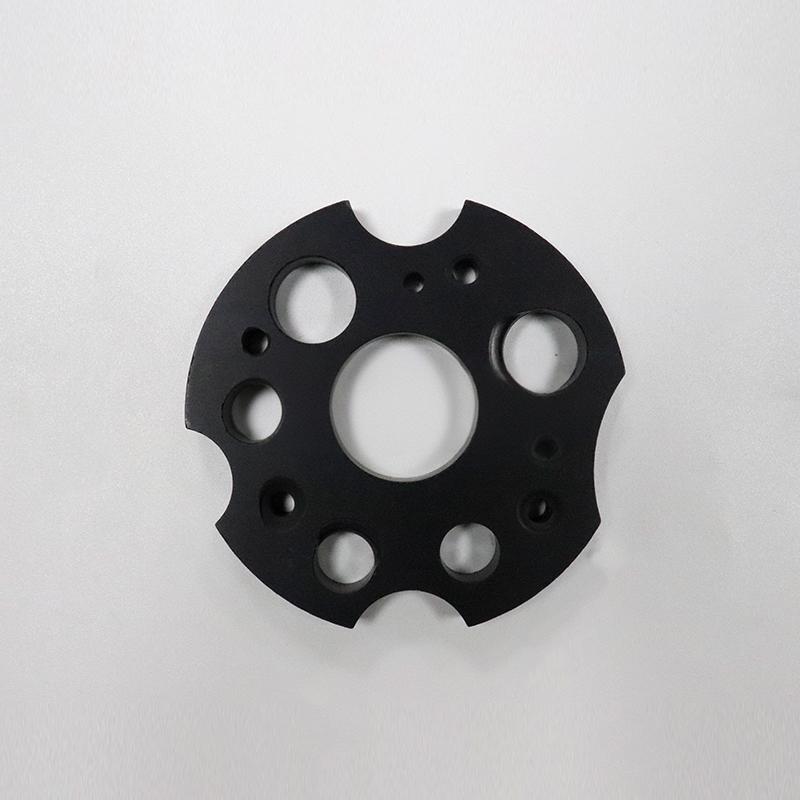 Star shaped through-hole silicon carbide ceramic components