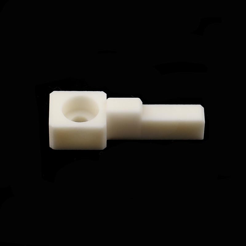 Rectangular perforated alumina ceramic structural component