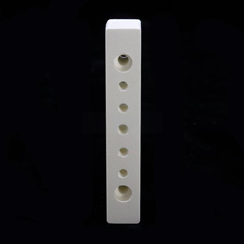 Rectangular porous boron nitride ceramic block