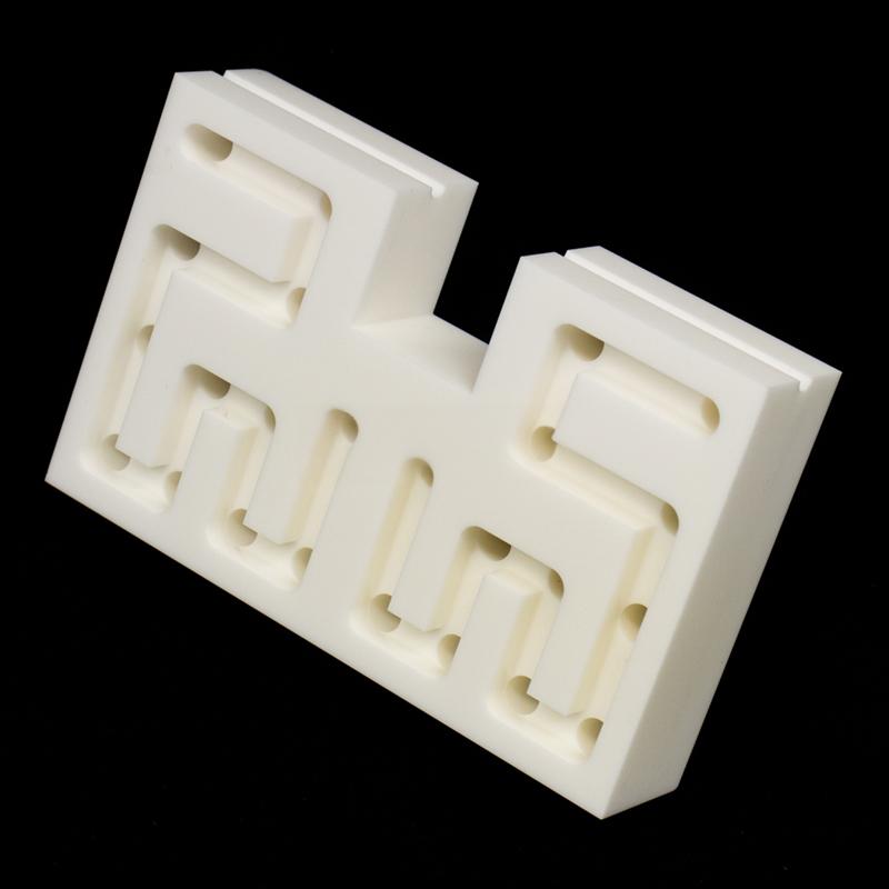 99 alumina porous structural components