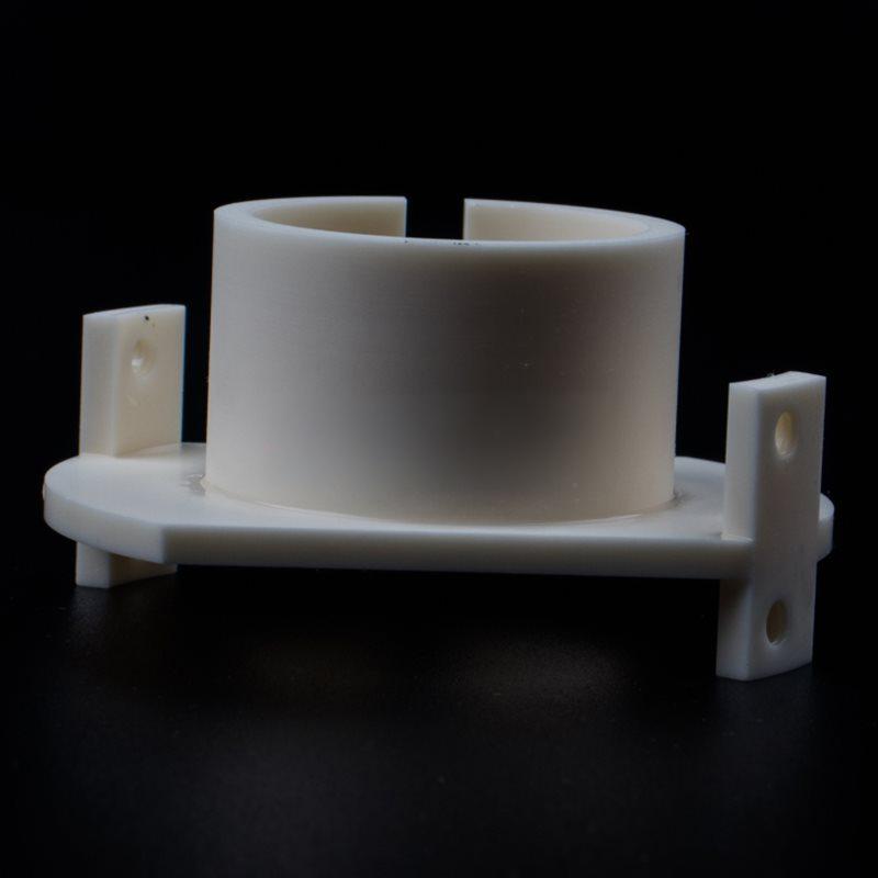 Alumina ceramic crucible support