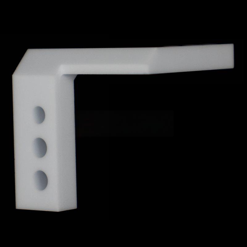 Z-shaped alumina ceramic structural components