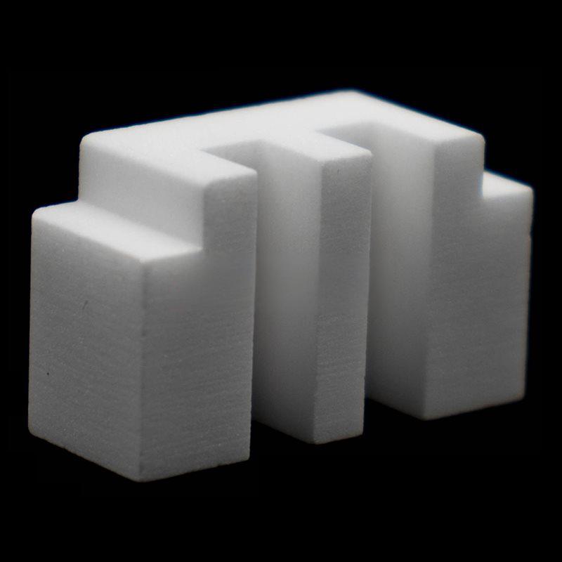 Multi step ceramic structural components
