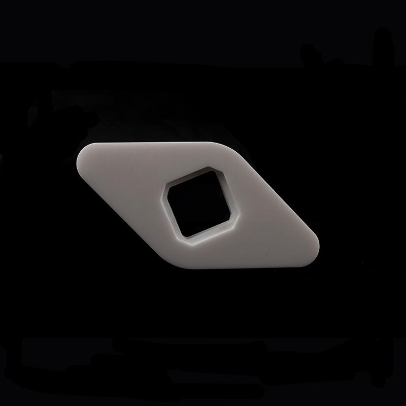 Rhombic zirconia ceramic gasket