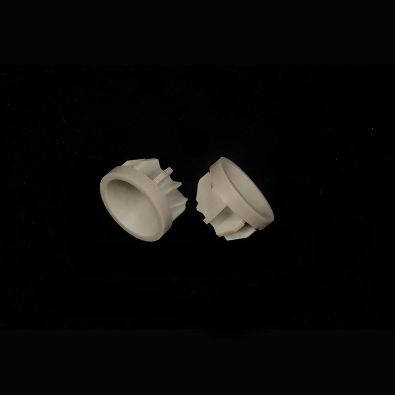 Aluminum nitride ceramic cap